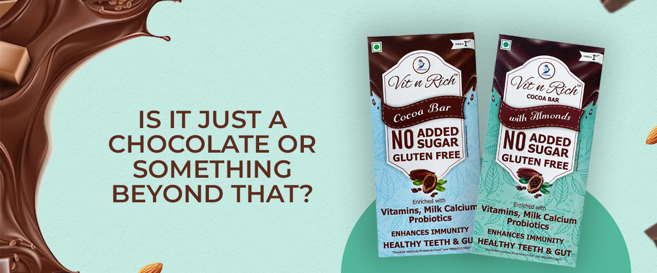 IS IT JUST A CHOCOLATE  OR SOMETHING BEYOND THAT?