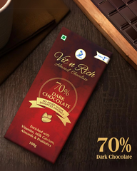Pure 70% Dark Chocolate 100grams