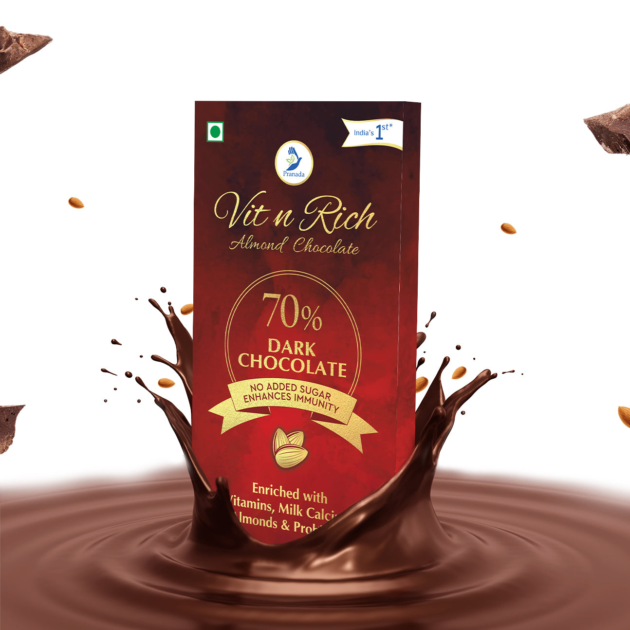 Pure 70% Dark Chocolate 100grams