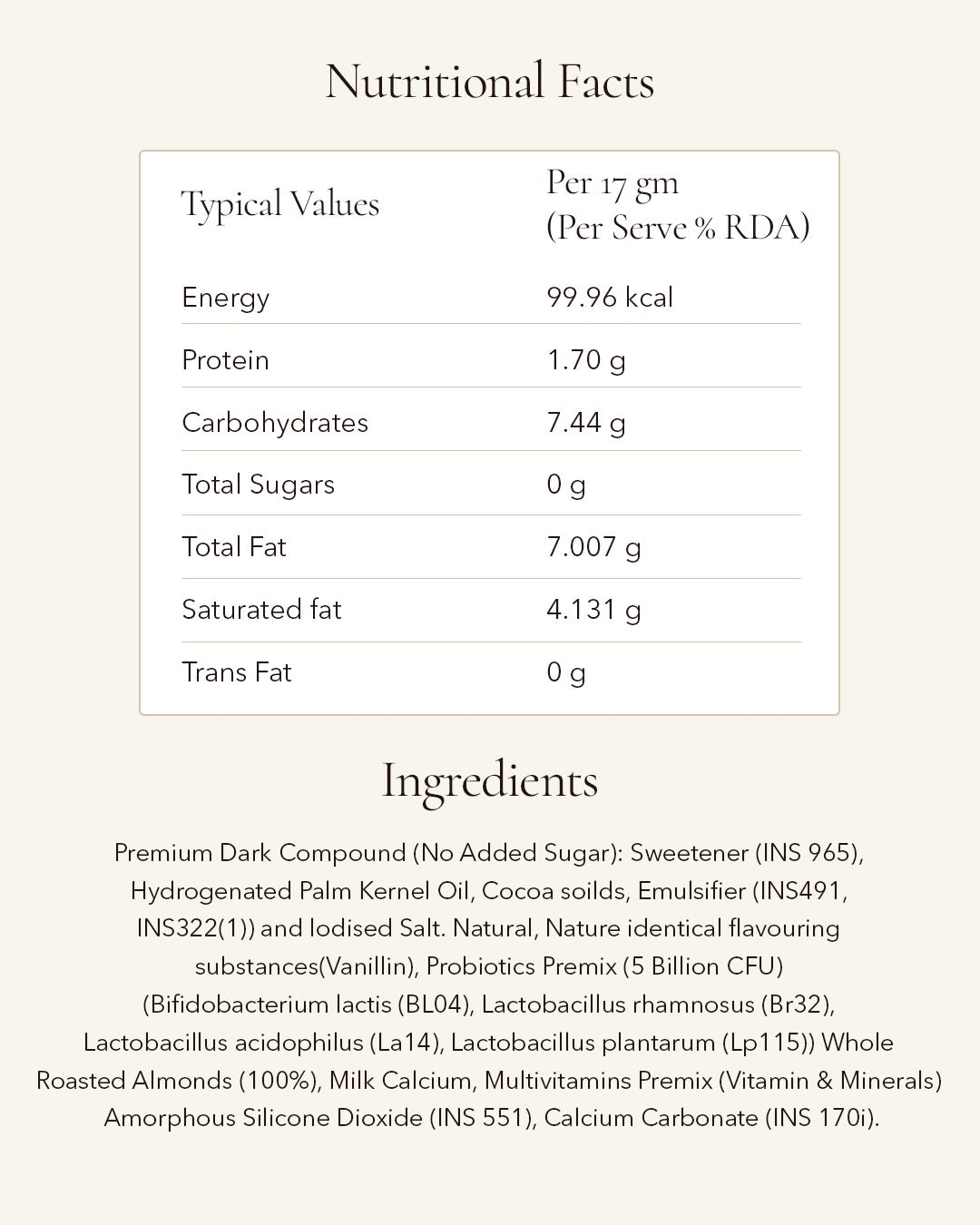 Almond Nutties 35 gms - 0% sugar - Pack Of 2