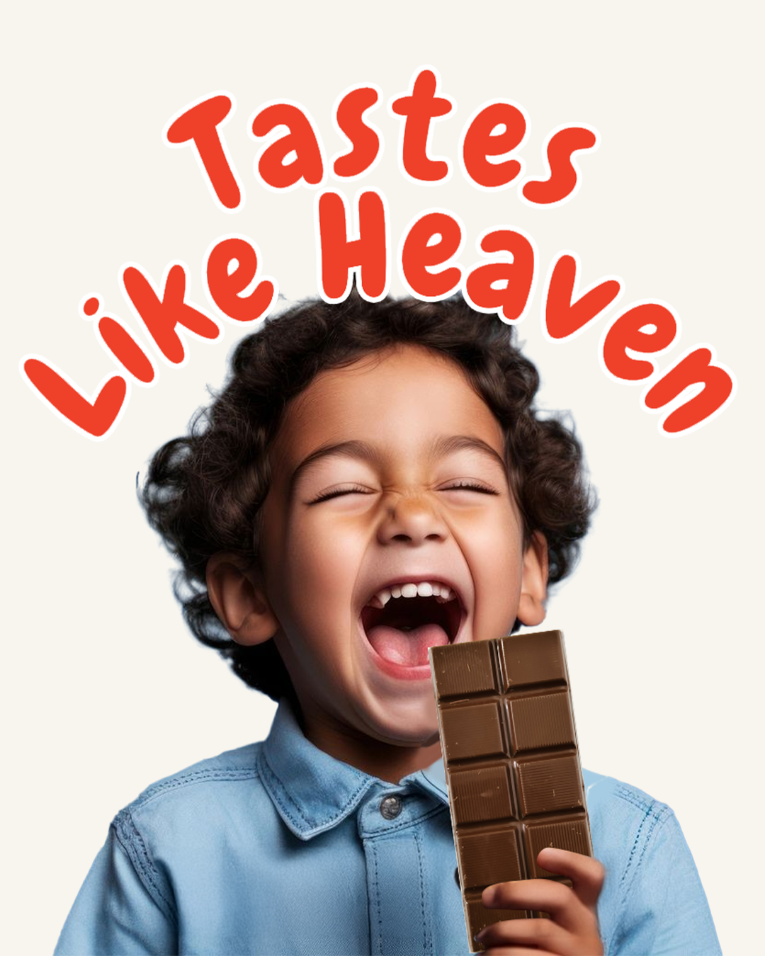 Healthy Cocoa Bar  -50 grams No added Sugar