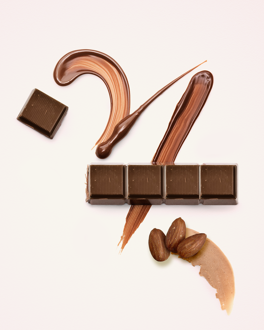 Cocoa Bar with almonds -35 grams (No added Sugar) - Pack of 2