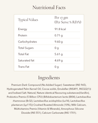 Cocoa Bar with almonds -35 grams (No added Sugar) - Pack of 2