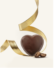Heart-Shaped Centre-Filled Coffee Choco : No Sugar