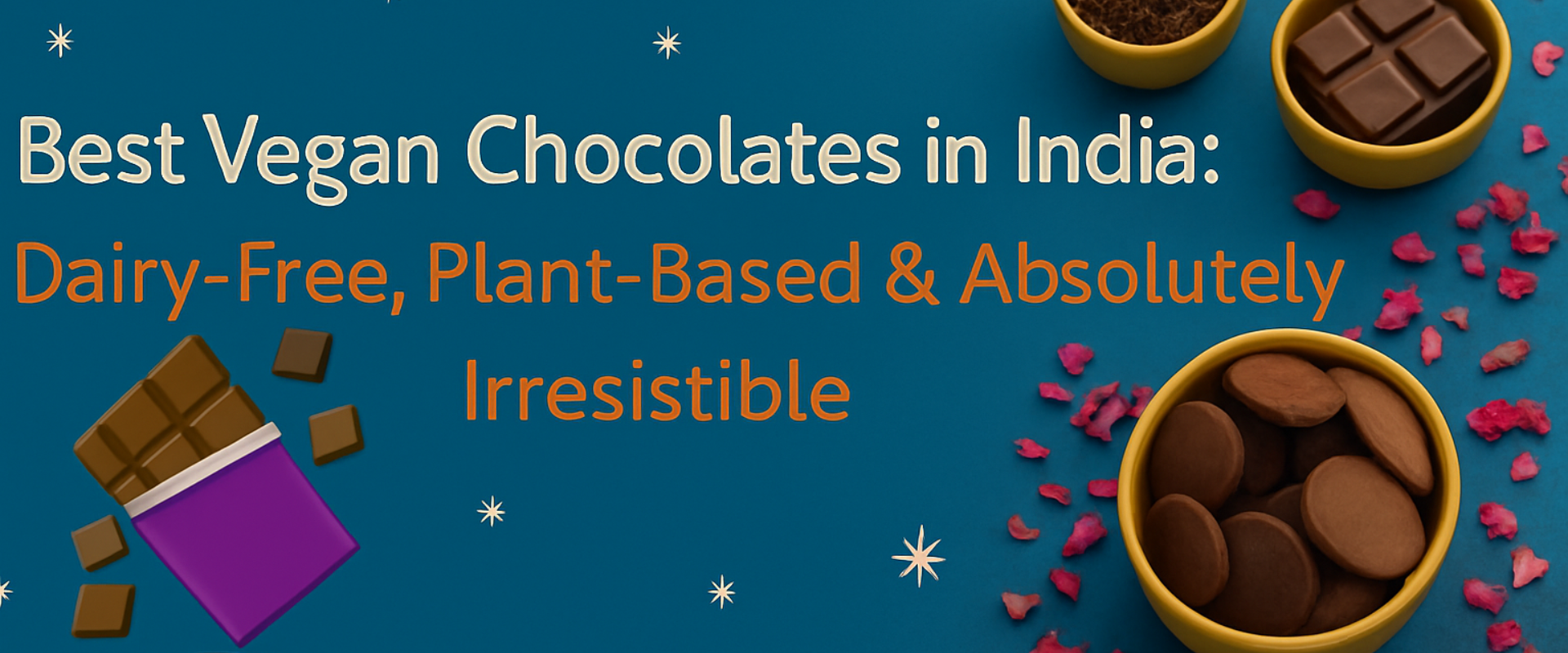 Best Vegan Chocolates in India: Dairy-Free, Plant-Based & Absolutely Irresistible
