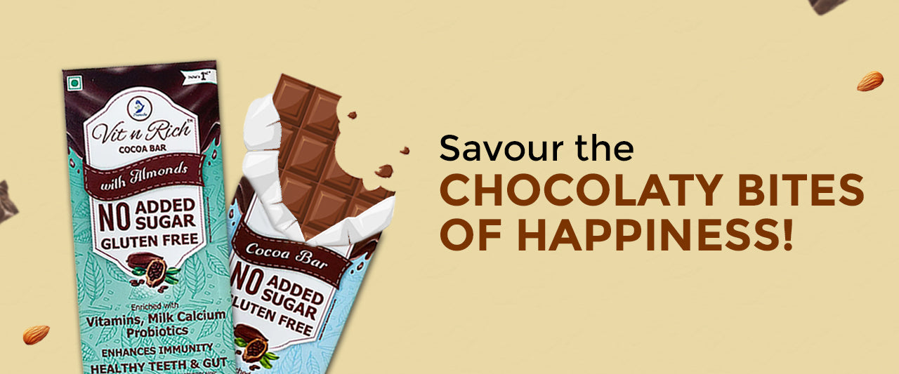 Savour the chocolaty bites of happiness!