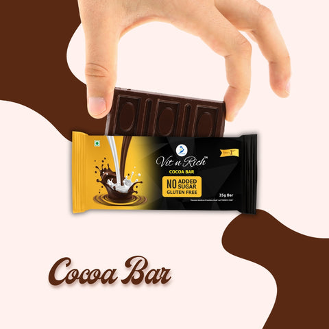 Chocolate bar with no added sugar 35 grams