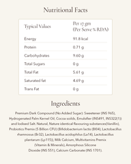 Healthy Cocoa Bar with No Added Sugar - 35 gms (Pack of 4)+(One 15GMS FREE)
