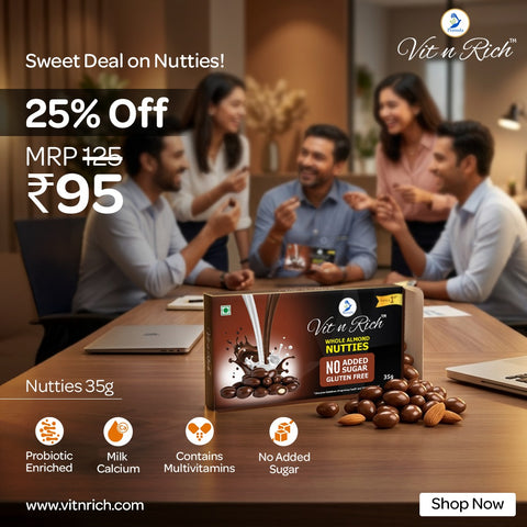 Almond Nutties 35 gms - 0% sugar